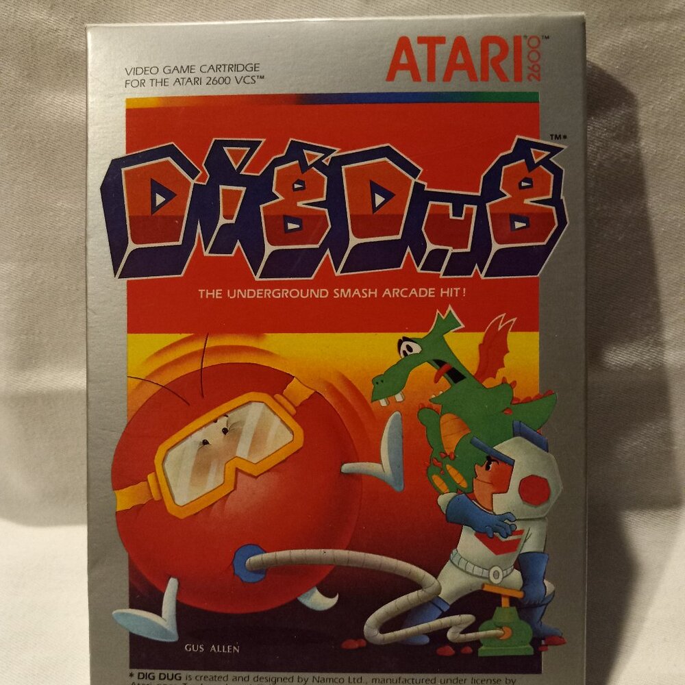 DIG DUG CIB - ATARI 2600 UN-Tested